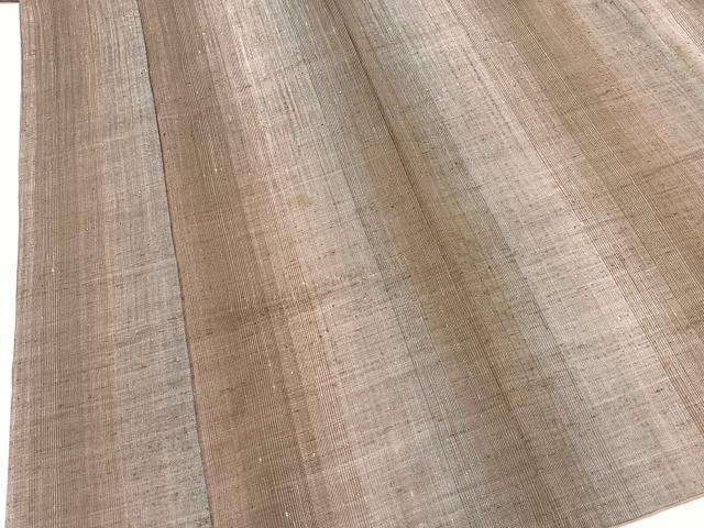 平和屋着物■上質な紬　霞文　正絹　逸品　BAAX9736yc