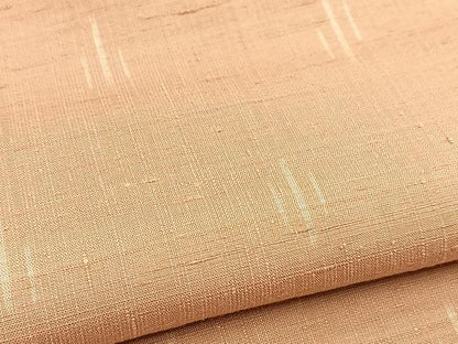 平和屋着物■上質な紬　絣文様　正絹　逸品　BAAX9745yc