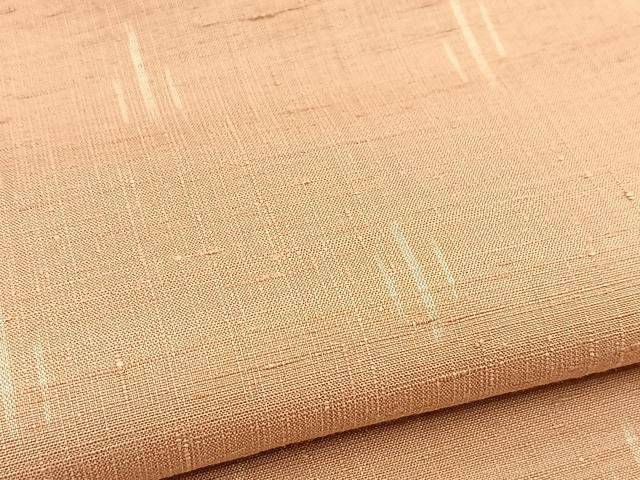 平和屋着物■上質な紬　絣文様　正絹　逸品　BAAX9745yc