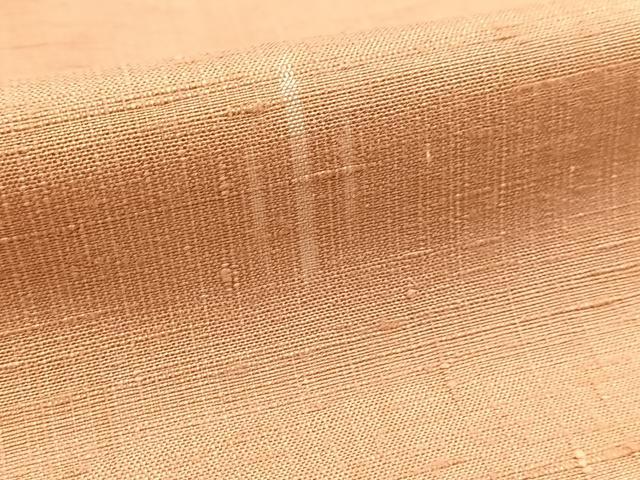 平和屋着物■上質な紬　絣文様　正絹　逸品　BAAX9745yc