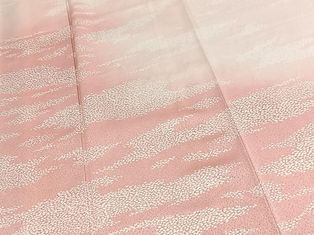 平和屋着物■訪問着　霞文　暈し染め　正絹　逸品　BAAX9750yc