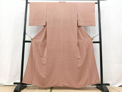 平和屋着物■江戸小紋　花菱小紋柄　正絹　逸品　BAAX9780yc