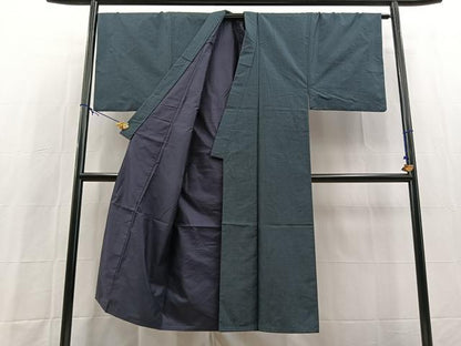 平和屋着物■男性　本場大島紬　100亀甲　総詰め　正絹　逸品　BAAX9785yc