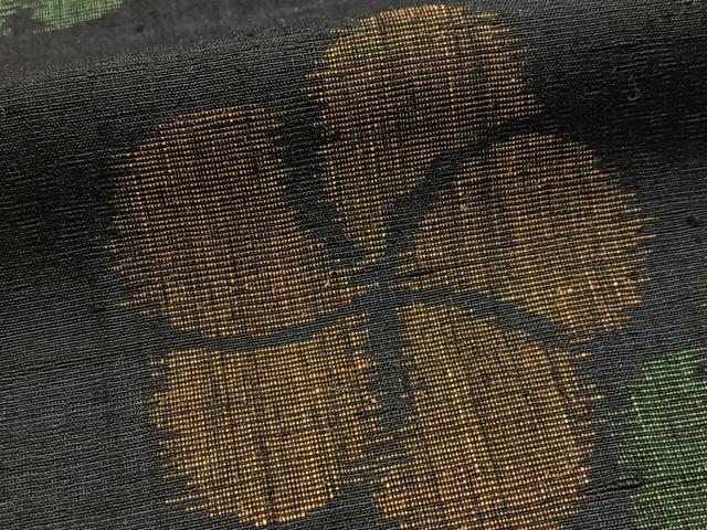 平和屋着物■上質な紬　捻梅　正絹　逸品　BAAX9815yc