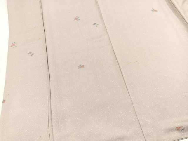平和屋着物■中国三大刺繍　相良刺繍　小紋　総刺繍　牡丹　正絹　逸品　BAAX9830yc