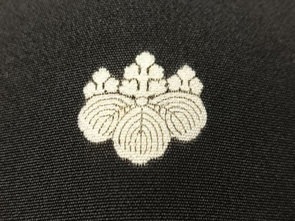 平和屋着物■豪華黒留袖　駒刺繍　飛鶴祇園祭文　金銀彩　正絹　逸品　BAAX9840yc