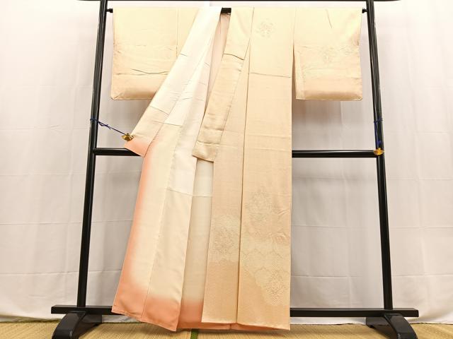 平和屋着物■中国三大刺繍　スワトウ相良刺繍　訪問着　絞り　正倉院更紗花文　正絹　逸品　BAAX9851yc
