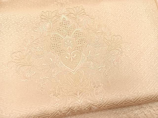 平和屋着物■中国三大刺繍　スワトウ相良刺繍　訪問着　絞り　正倉院更紗花文　正絹　逸品　BAAX9851yc