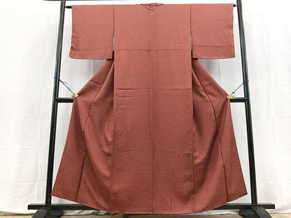 平和屋着物■江戸小紋　草花文　暈し染め　金彩　正絹　逸品　BAAX9852yc