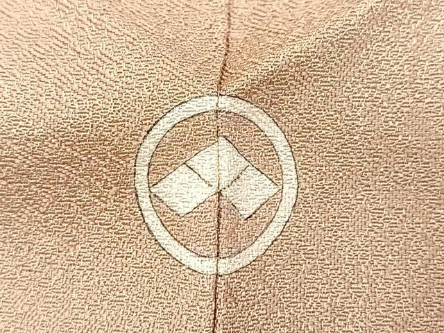 平和屋着物●訪問着　松花文　金彩　正絹　逸品　BAAX9855yc