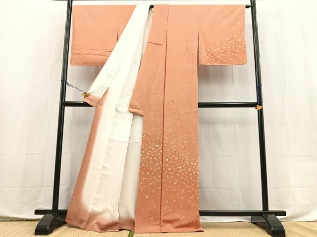 平和屋着物■訪問着　宝尽くし文　暈し染め　正絹　逸品　BAAX9856yc