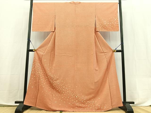 平和屋着物■訪問着　宝尽くし文　暈し染め　正絹　逸品　BAAX9856yc