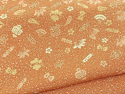 平和屋着物■訪問着　宝尽くし文　暈し染め　正絹　逸品　BAAX9856yc
