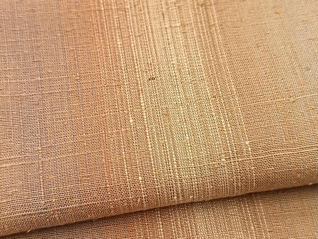 平和屋着物■上質な紬　間道　正絹　逸品　BAAX9864yc