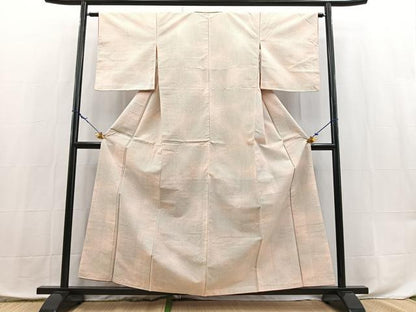 平和屋着物■上質な紬　霞文　正絹　逸品　BAAX9865yc