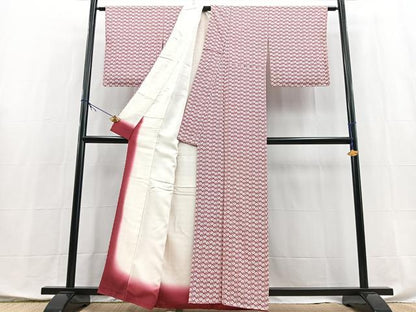 平和屋着物■上質な小紋　花尽くし」　正絹　逸品　未使用　BAAX9908yc