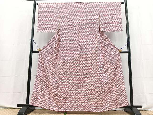 平和屋着物■上質な小紋　花尽くし」　正絹　逸品　未使用　BAAX9908yc
