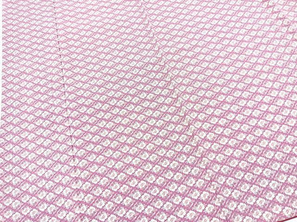 平和屋着物■上質な小紋　花尽くし」　正絹　逸品　未使用　BAAX9908yc