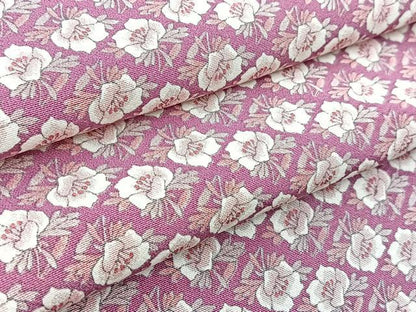 平和屋着物■上質な小紋　花尽くし」　正絹　逸品　未使用　BAAX9908yc