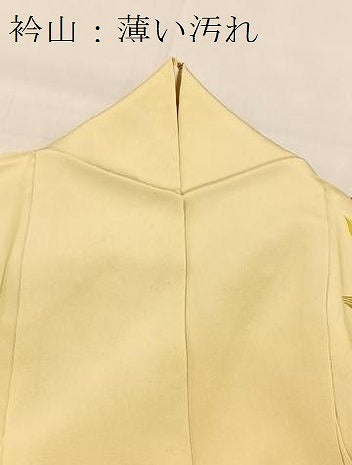 平和屋着物■訪問着　百合　正絹　逸品　BAAX9910yc