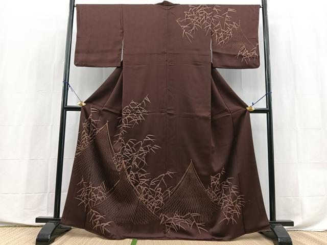 平和屋着物■訪問着　網干文　金彩　正絹　逸品　BAAX9911yc