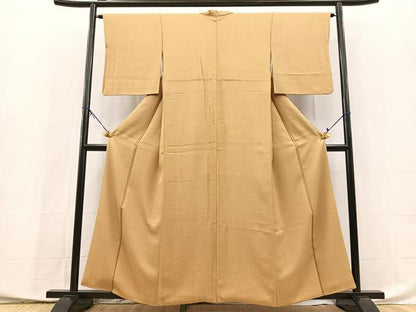 平和屋着物■江戸小紋　極小鮫小紋柄　正絹　逸品　BAAX9925yc