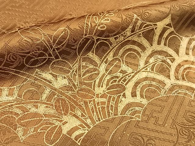 平和屋着物■訪問着　銀駒刺繍　吉祥花文　暈し染め　金彩　正絹　逸品　BAAX9931yc