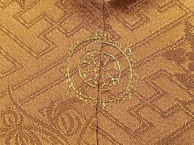 平和屋着物■訪問着　銀駒刺繍　吉祥花文　暈し染め　金彩　正絹　逸品　BAAX9931yc