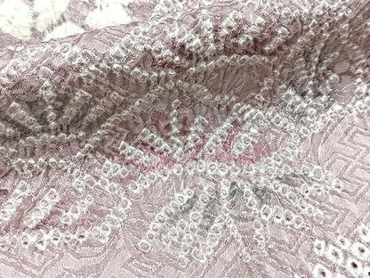 平和屋着物●訪問着　総絞り　エ霞風景文　三越扱い　正絹　逸品　BAAX9932yc