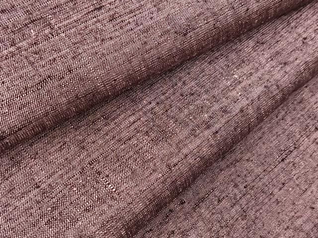 平和屋着物■上質な紬　霞文　正絹　逸品　BAAX9935yc