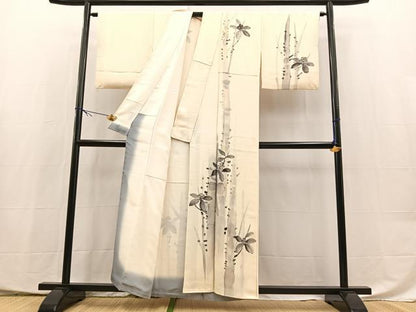 平和屋着物■訪問着　手描き　成り物　正絹　逸品　BAAX9936yc