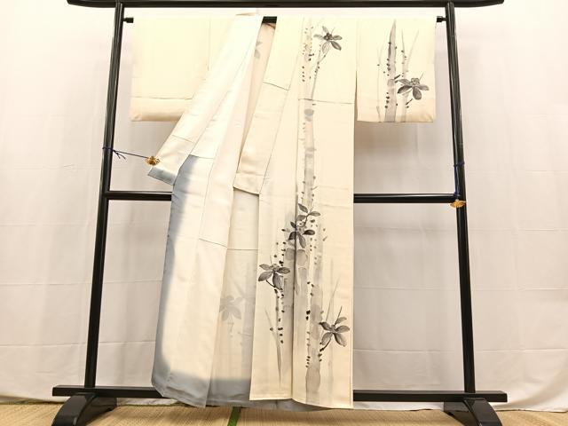 平和屋着物■訪問着　手描き　成り物　正絹　逸品　BAAX9936yc