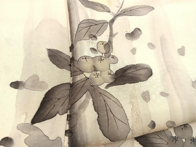 平和屋着物■訪問着　手描き　成り物　正絹　逸品　BAAX9936yc