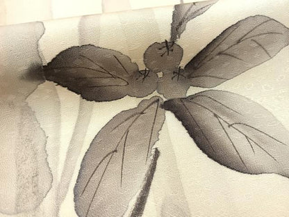 平和屋着物■訪問着　手描き　成り物　正絹　逸品　BAAX9936yc