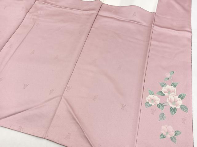 平和屋着物●訪問着　友禅　草花文　暈し染め　鈴乃屋扱い　正絹　逸品　BAAX9939yc