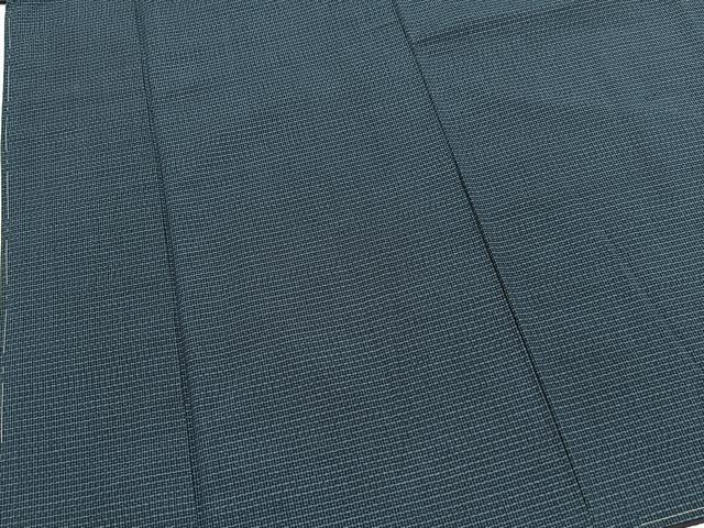 平和屋着物■男性　本場大島紬　アンサンブル　長羽織　80亀甲　総詰め　正絹　逸品　未使用　BAAX9942yc