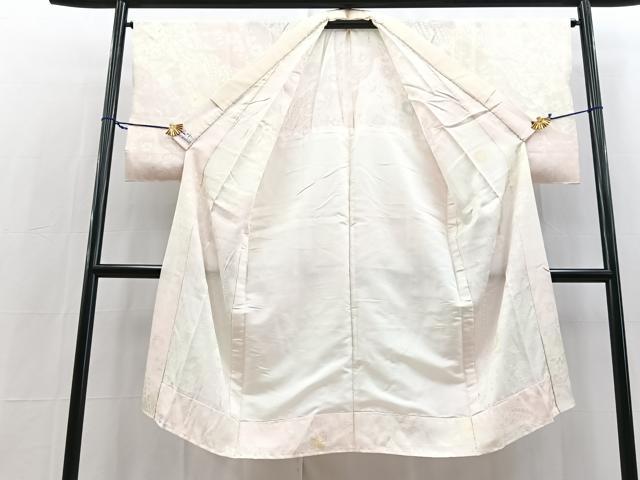 平和屋着物■長襦袢　無双仕立て　地紋起こし　辻が花　暈し染め　やまと誂製　正絹　逸品　未使用　BAAX9945yc