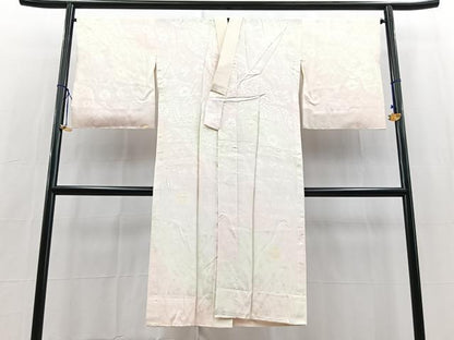 平和屋着物■長襦袢　無双仕立て　地紋起こし　辻が花　暈し染め　やまと誂製　正絹　逸品　未使用　BAAX9945yc