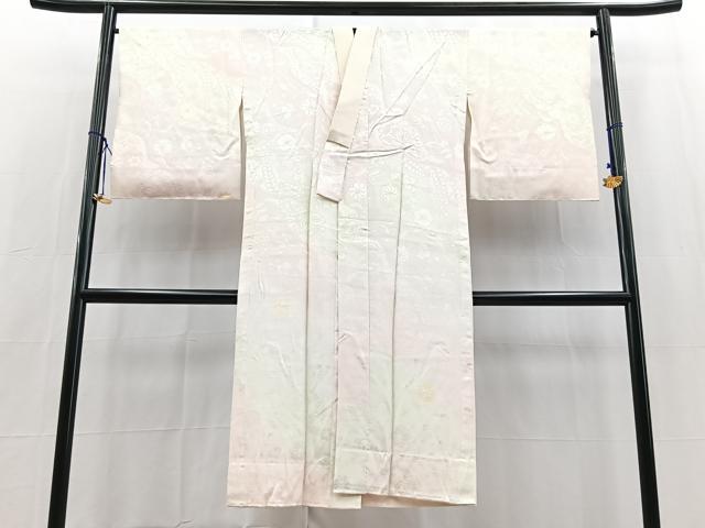 平和屋着物■長襦袢　無双仕立て　地紋起こし　辻が花　暈し染め　やまと誂製　正絹　逸品　未使用　BAAX9945yc