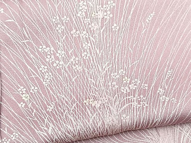 平和屋着物■訪問着　籬花文　暈し染め　正絹　逸品　BAAX9955yc