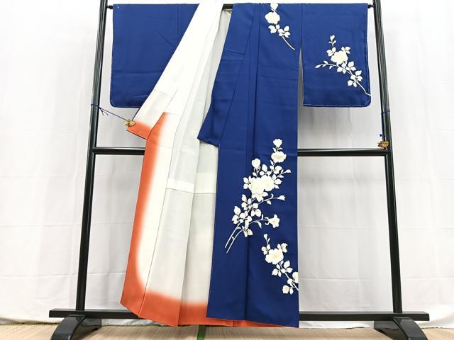 平和屋着物■訪問着　椿　金彩　正絹　逸品　BAAX9964yc