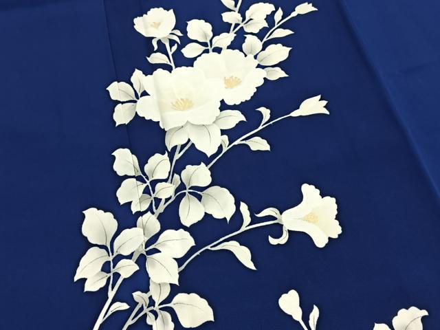 平和屋着物■訪問着　椿　金彩　正絹　逸品　BAAX9964yc