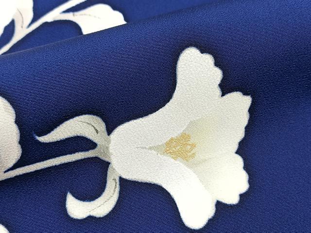 平和屋着物■訪問着　椿　金彩　正絹　逸品　BAAX9964yc