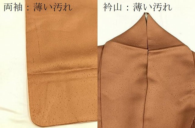 平和屋着物■訪問着　枝花文　暈し染め　金彩　正絹　逸品　BAAX9986yc