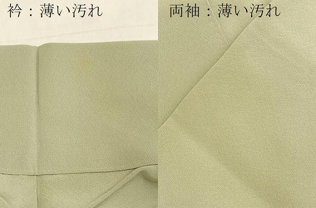 平和屋着物■豪華色留袖　駒刺繍　立波花筏文　金彩　正絹　逸品　BAAX9991yc