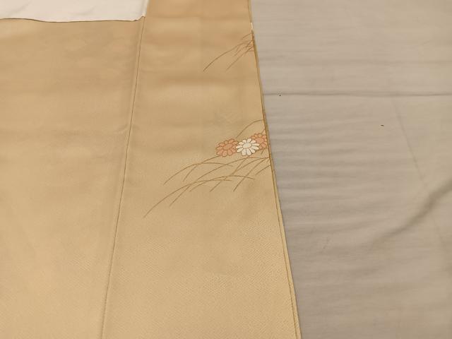 平和屋着物■豪華色留袖　駒刺繍　花籠文　暈し染め　金彩　正絹　逸品　BAAY0025mz