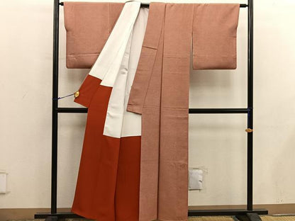 平和屋着物■江戸小紋　鮫小紋柄　正絹　逸品　BAAY0032mz