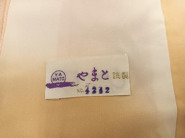 平和屋着物■訪問着　枝梅文　暈し染め　やまと誂製　正絹　逸品　BAAY0043mz