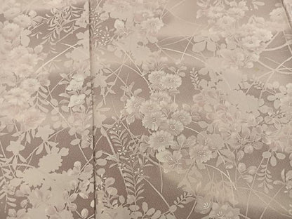 平和屋着物■訪問着　菊花文　暈し染め　正絹　逸品　BAAY0048mz