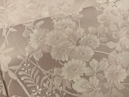 平和屋着物■訪問着　菊花文　暈し染め　正絹　逸品　BAAY0048mz
